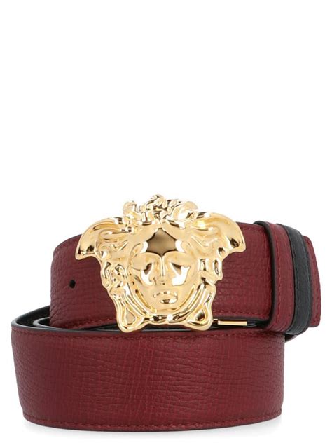 versace belts red|versace red belt for men.